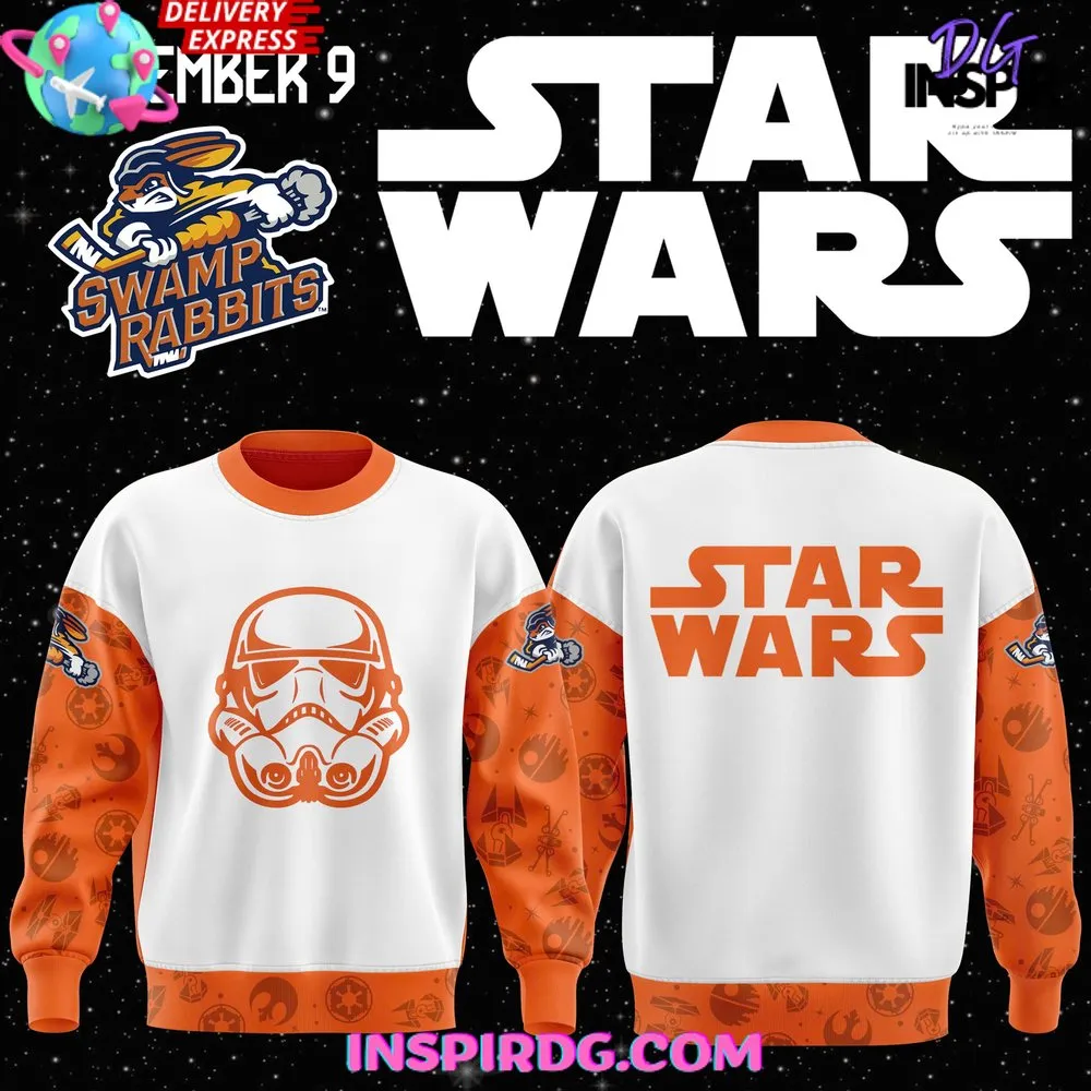 -Greenville Swamp Rabbits x Star Wars Night 2024 Sweatshirt