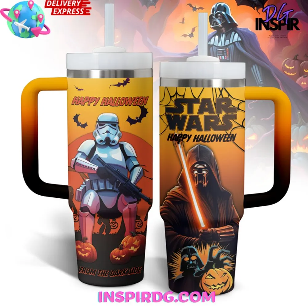 -Star Wars Happy Halloween Stanley Tumbler Cup