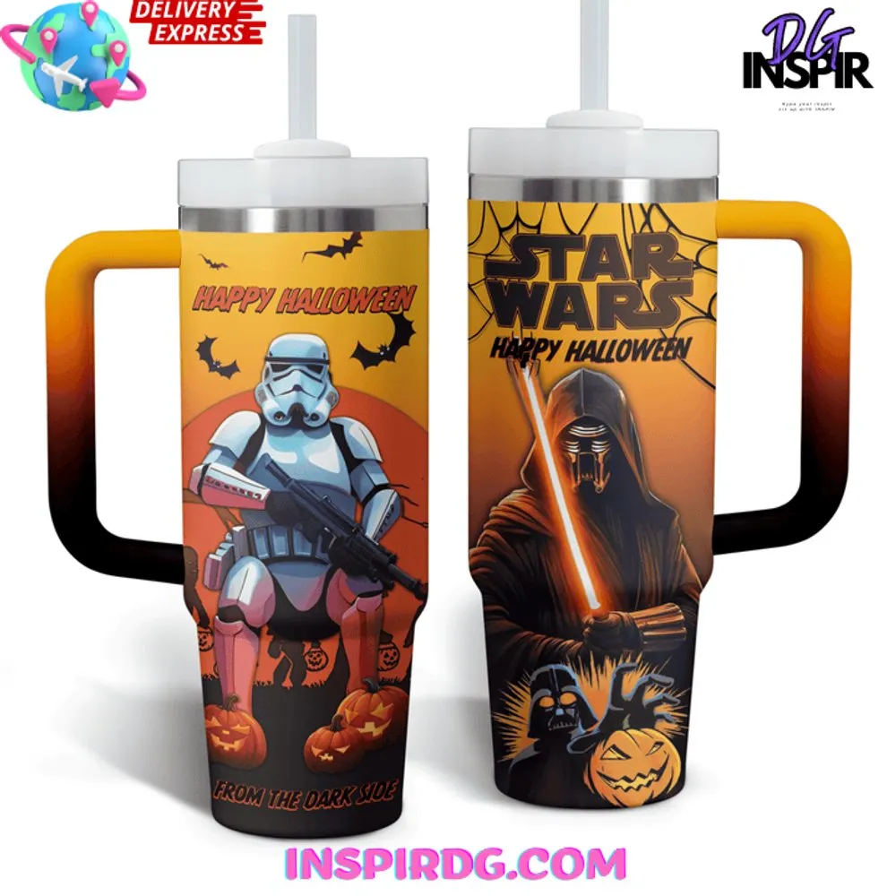 -Star Wars Happy Halloween Stanley Tumbler Cup