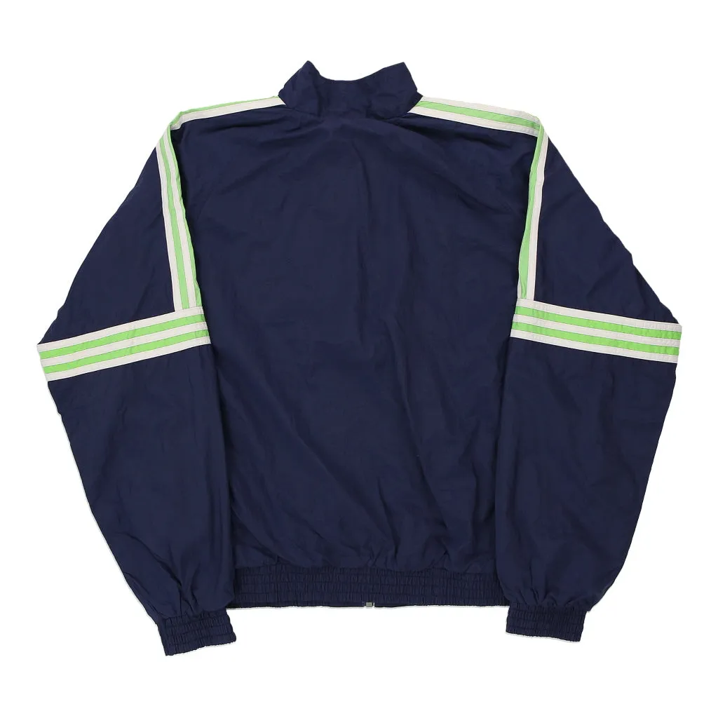 Adidas Shell Jacket - Large Navy Nylon