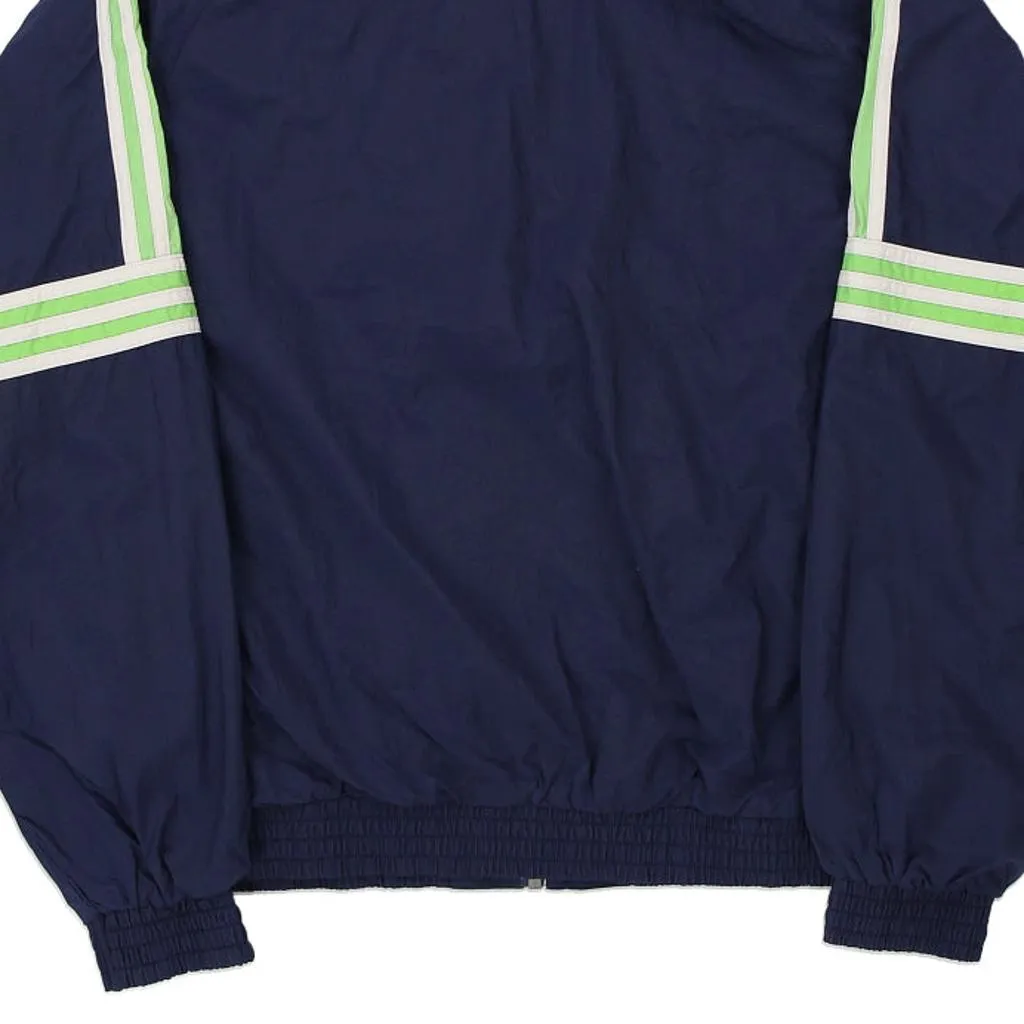 Adidas Shell Jacket - Large Navy Nylon