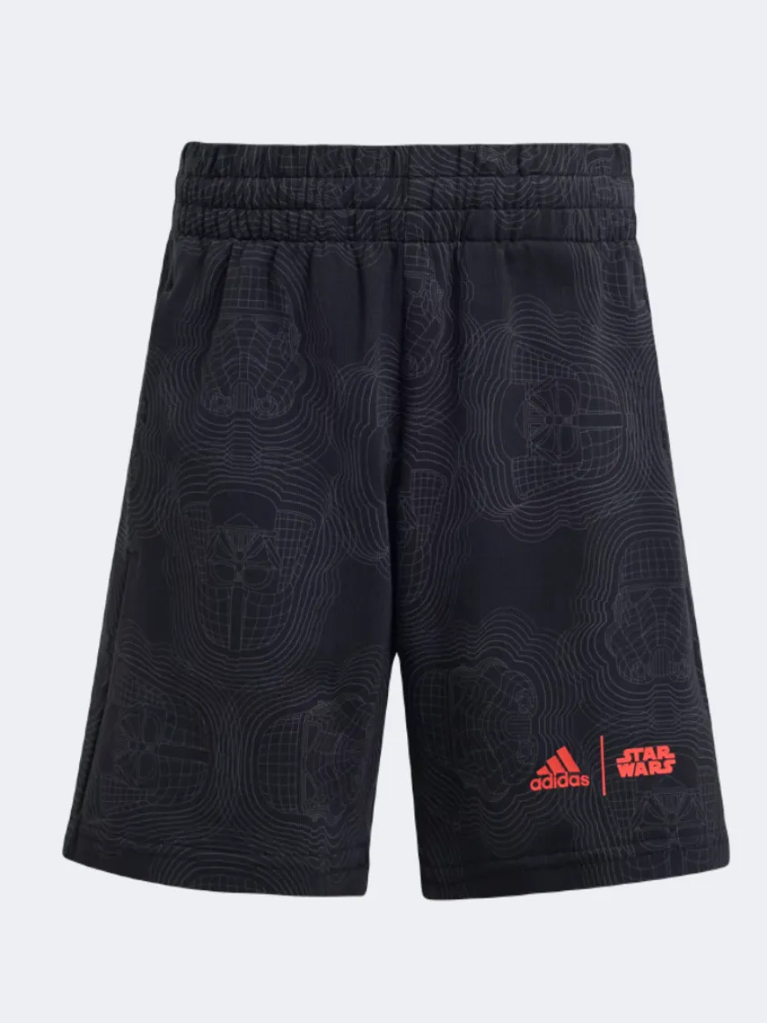 Adidas Star Wars Little-Boys Sportswear Set Grey/Red