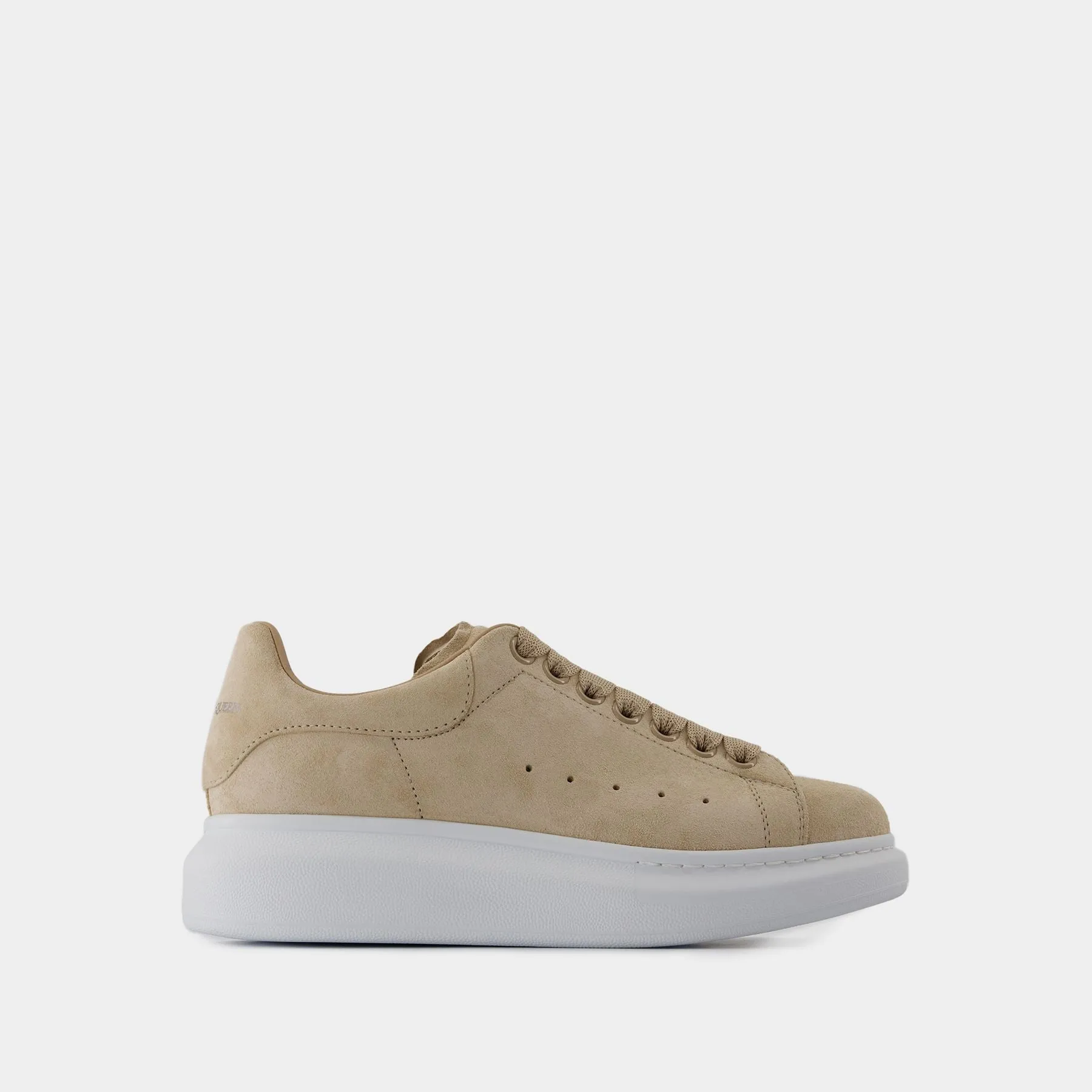 Alexander McQueen  Oversized Sneakers - Alexander McQueen - Leather - Beige