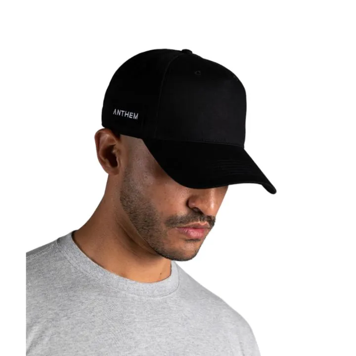 Anthem Blank Cap Black