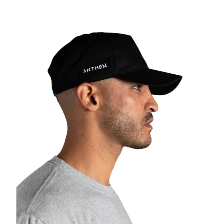 Anthem Blank Cap Black