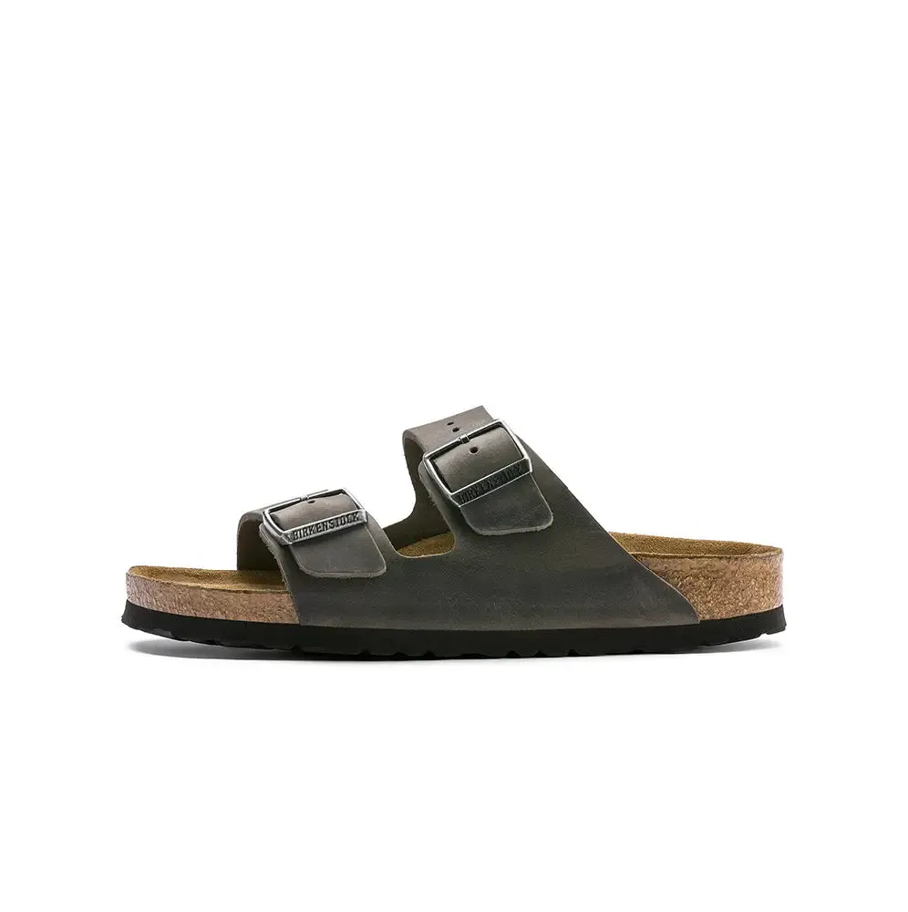 Arizona Sfb Iron Oiled Leather Sandals