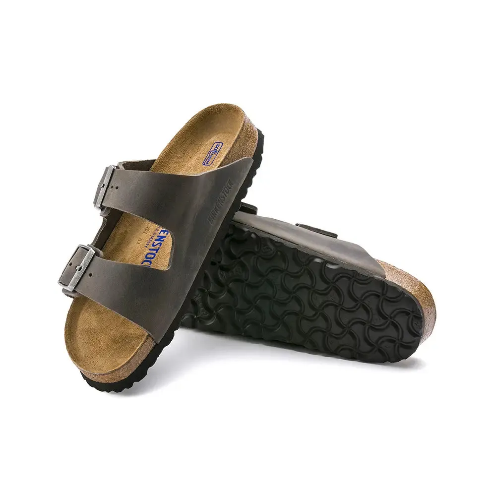 Arizona Sfb Iron Oiled Leather Sandals