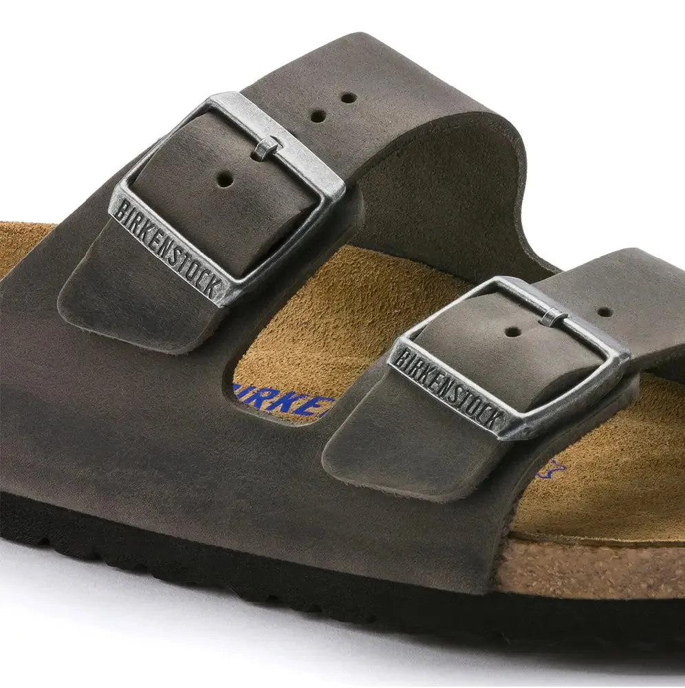 Arizona Sfb Iron Oiled Leather Sandals