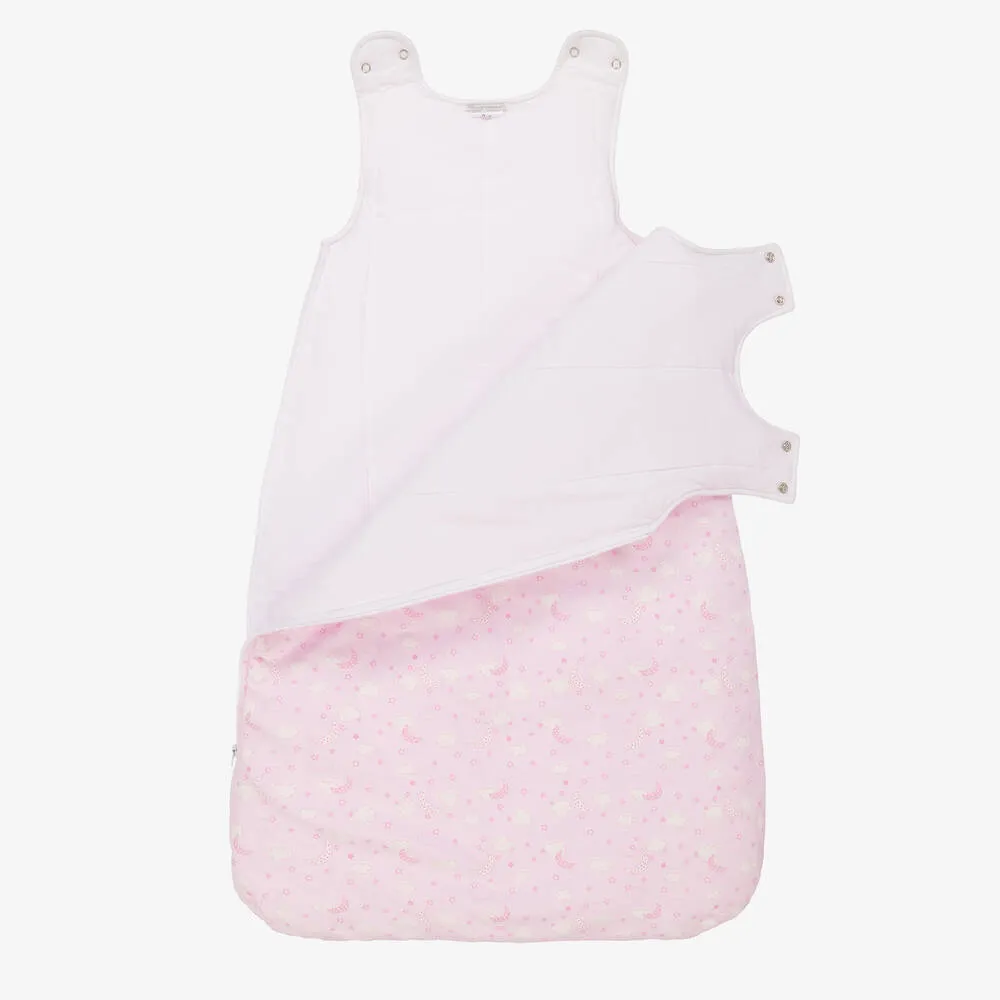 Baby Girls Pink Night Clouds Sleeping Bag (68cm)