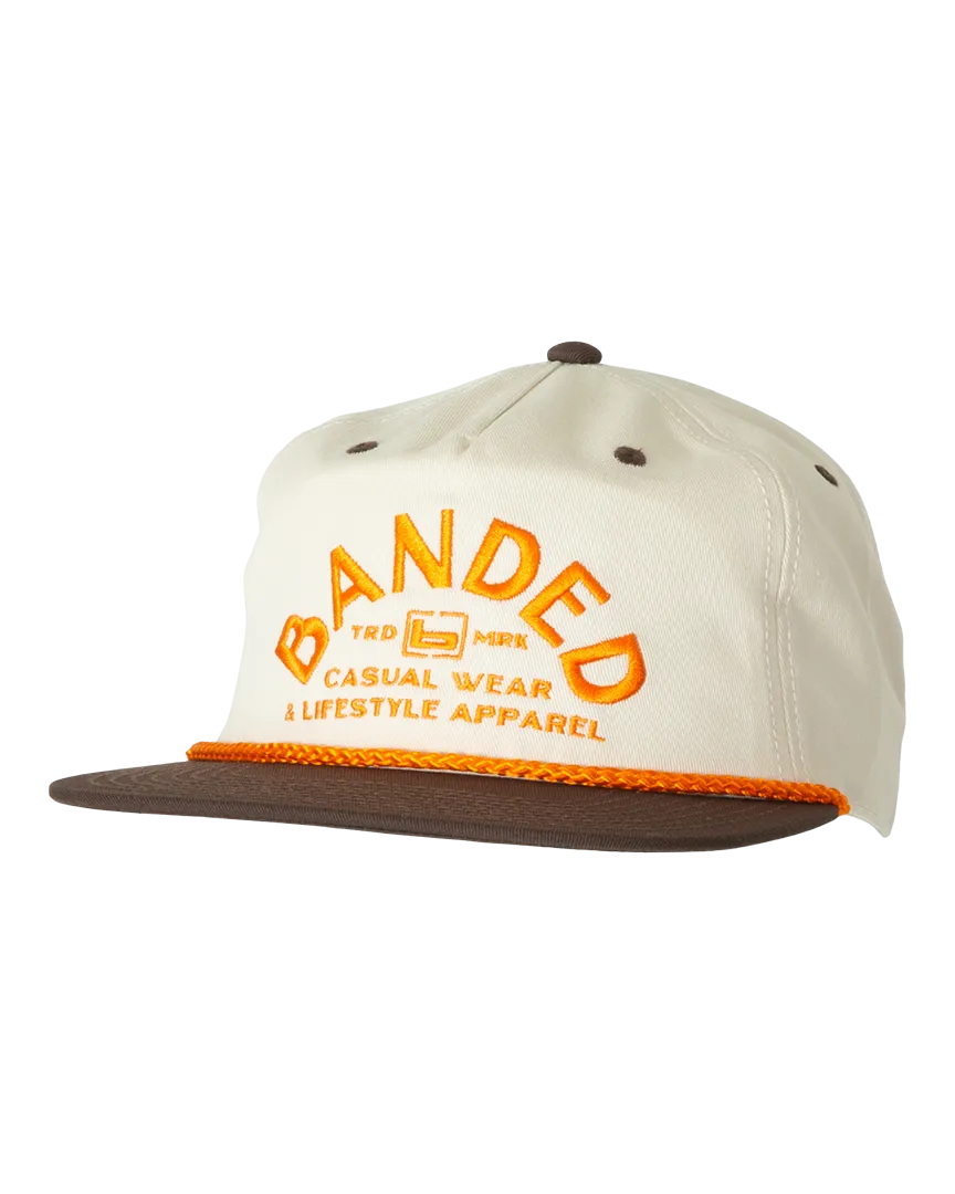 Banded Retro Rope Cap