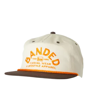 Banded Retro Rope Cap