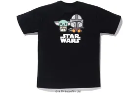 BAPE x Star Wars The Child Baby Milo Tee Black