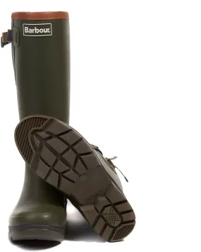 Barbour Tempest Welly Boot Olive