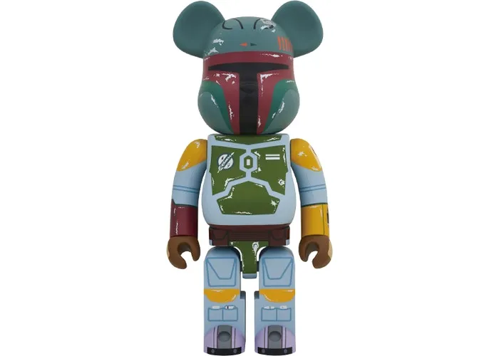 Bearbrick x Star Wars Boba Fett First Appearance Version 1000% Multi