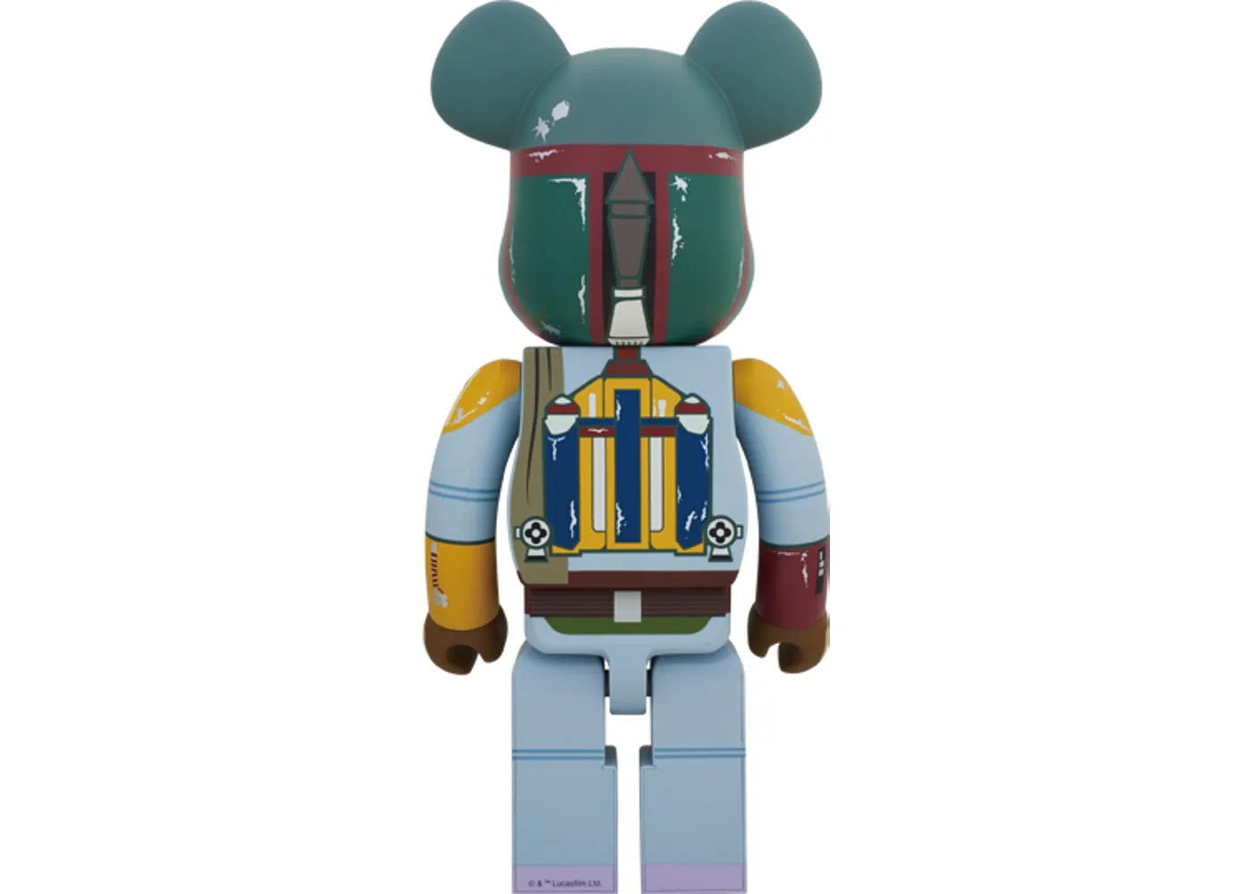 Bearbrick x Star Wars Boba Fett First Appearance Version 1000% Multi