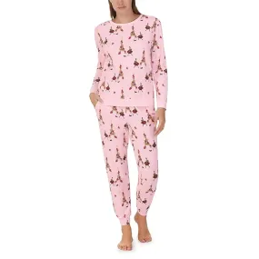 Bedhead PJs Long Sleeve Pullover Crew Joggers Set