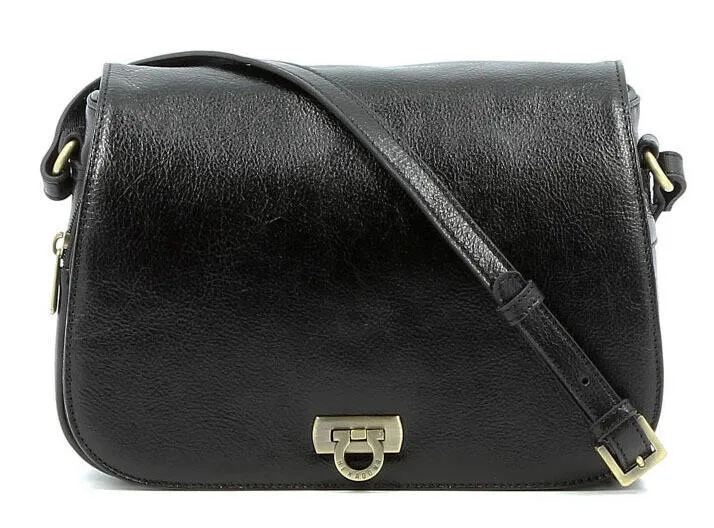 Black leather bag 111806