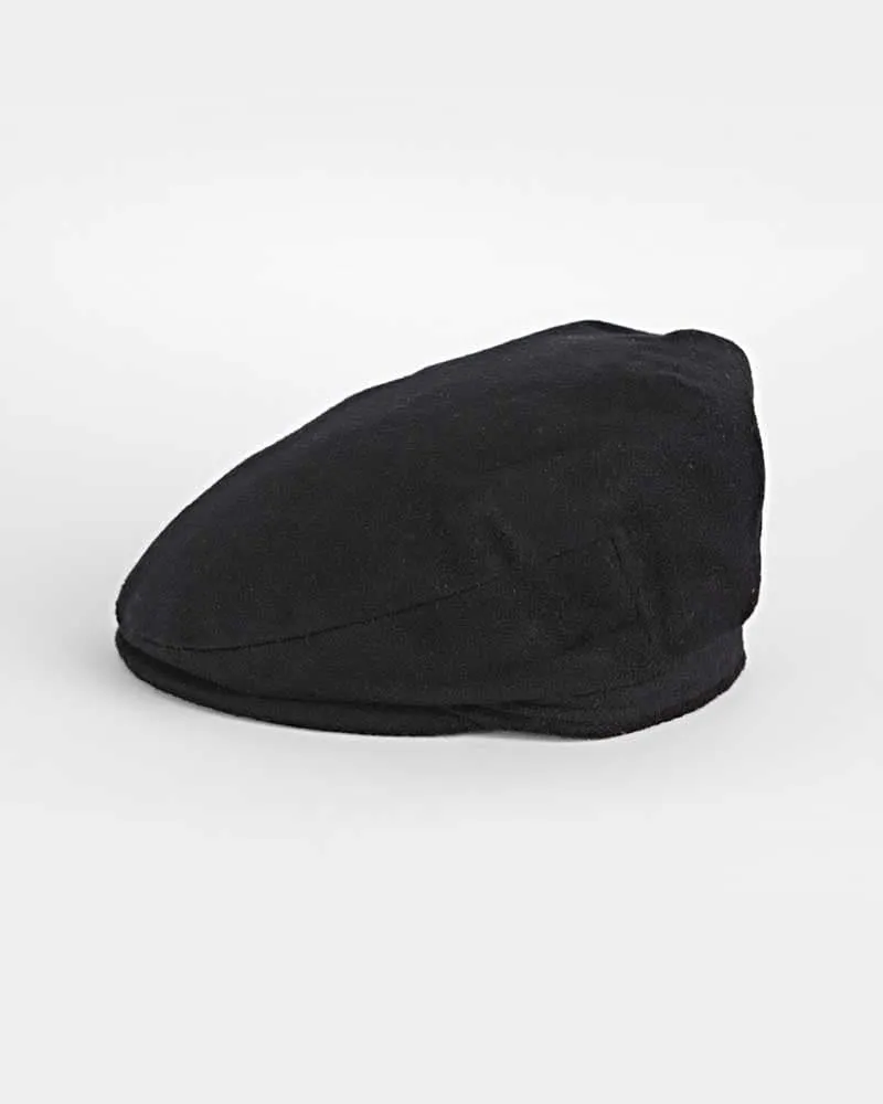 Black Loden Harlem Cap