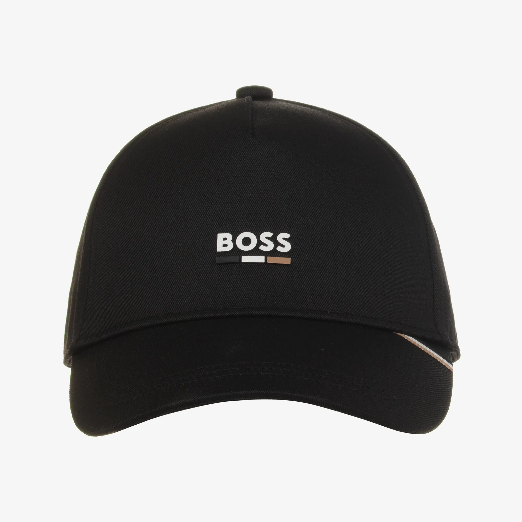 Boys Black Twill Cap