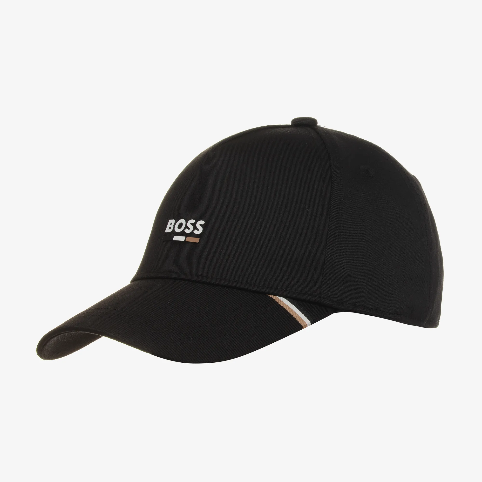 Boys Black Twill Cap