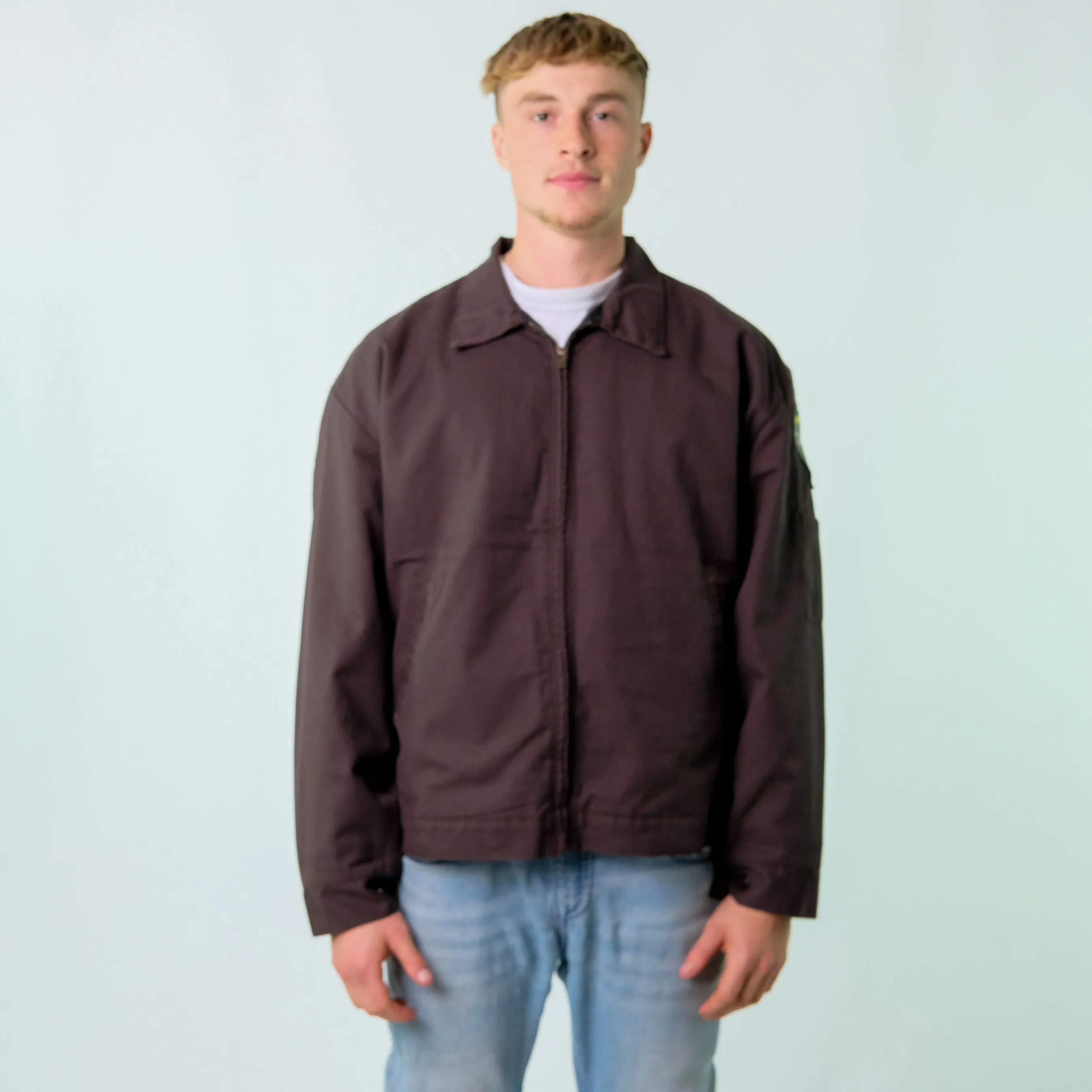 Brown y2ks Redkap Light Jacket (XL)