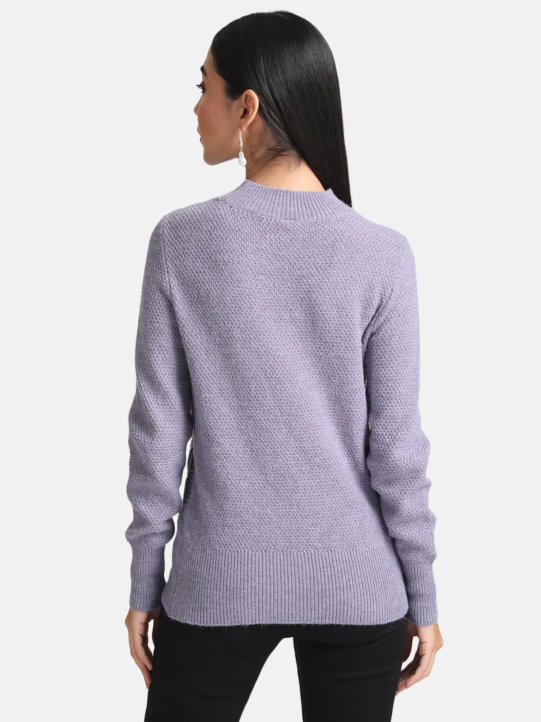 Cable Knit Turtle Neck Pullover