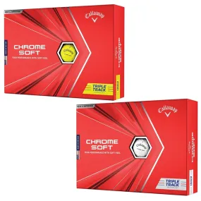 Callaway Chrome Soft Triple Track Golf Balls 2020