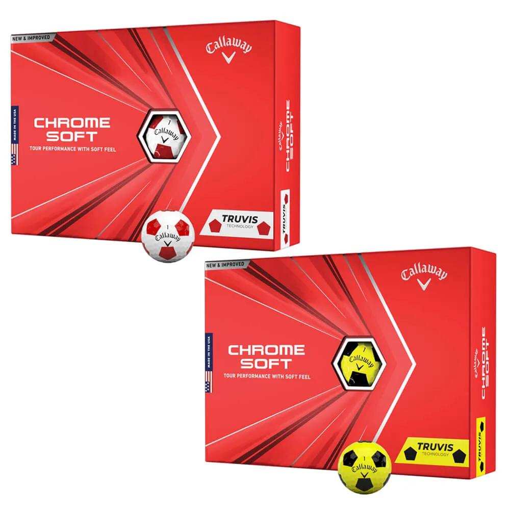 Callaway Chrome Soft Truvis Golf Balls 2020