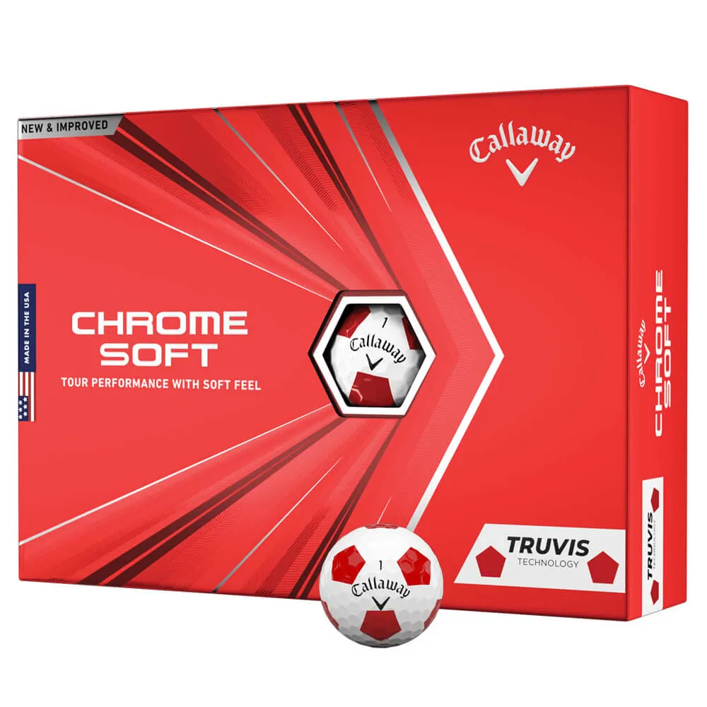 Callaway Chrome Soft Truvis Golf Balls 2020