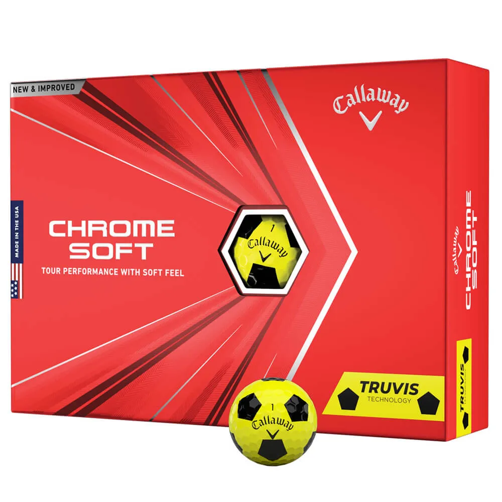 Callaway Chrome Soft Truvis Golf Balls 2020