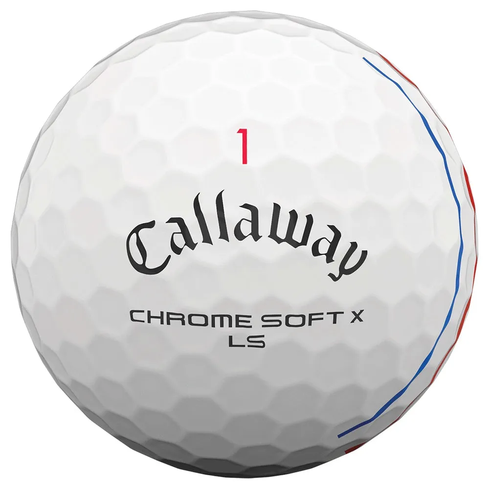 Callaway Chrome Soft X LS Triple Track Golf Balls 2021