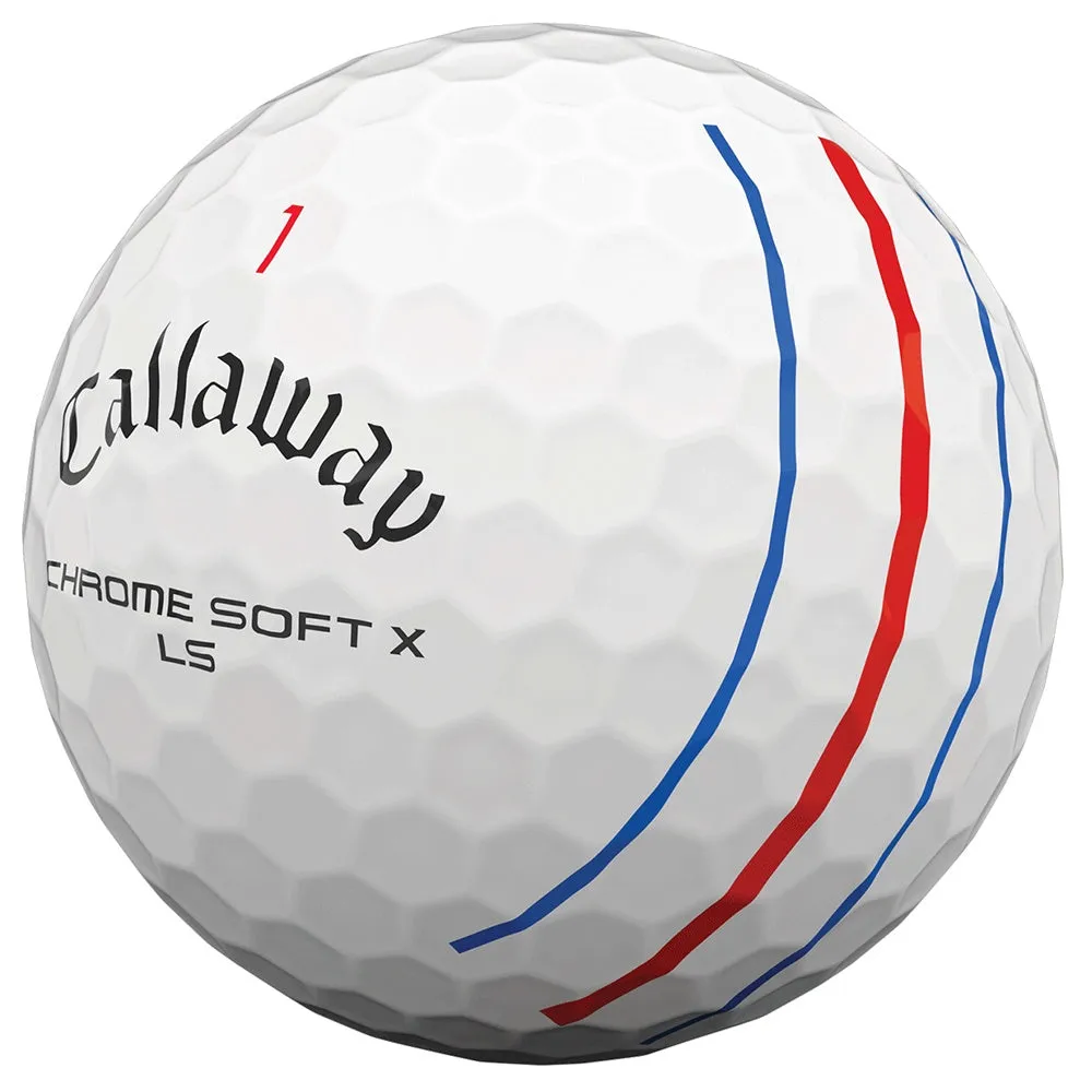 Callaway Chrome Soft X LS Triple Track Golf Balls 2021