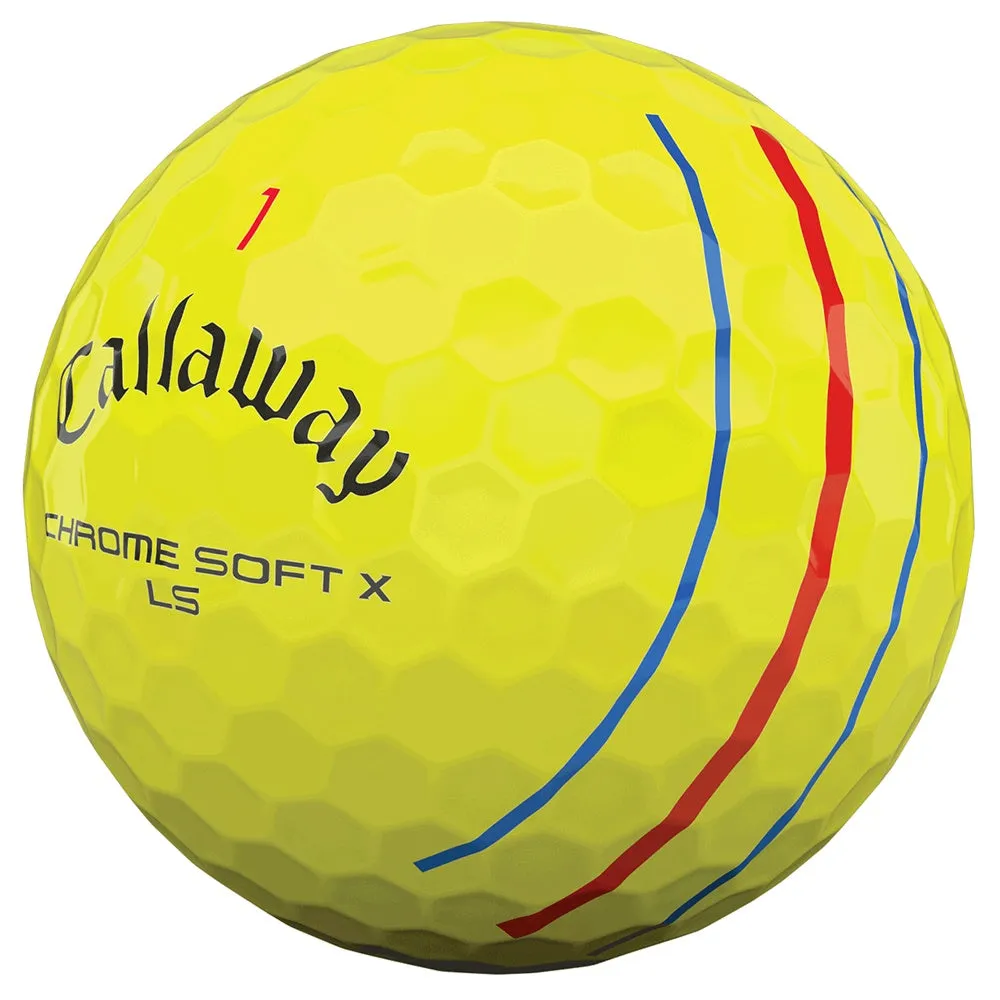 Callaway Chrome Soft X LS Triple Track Golf Balls 2021