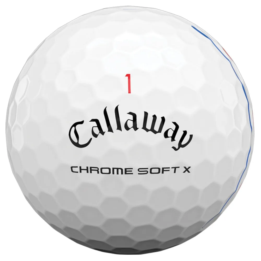 Callaway Chrome Soft X Triple Track Golf Balls 2020