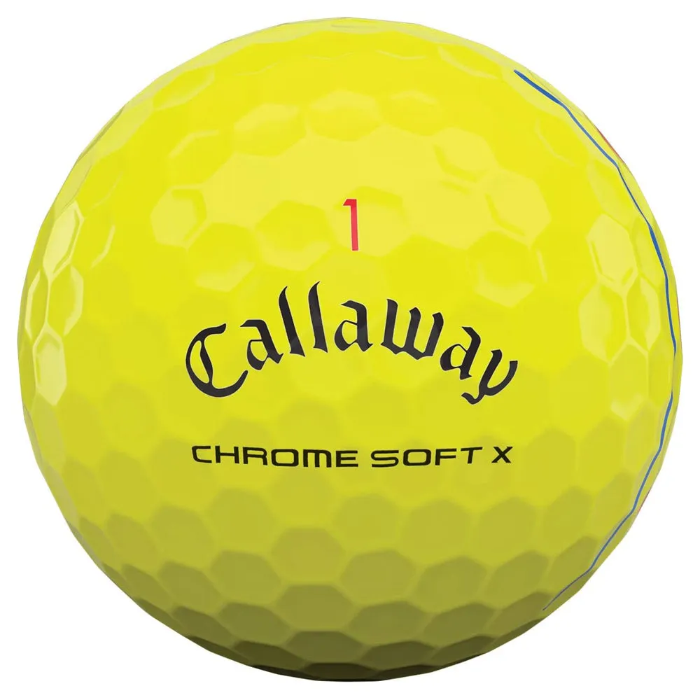 Callaway Chrome Soft X Triple Track Golf Balls 2020