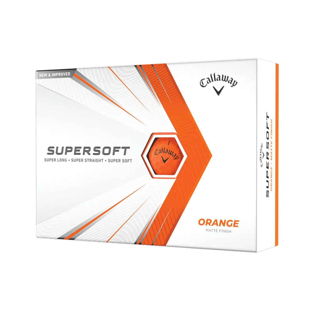 Callaway Supersoft Matte Golf Balls 2021