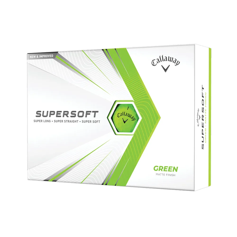 Callaway Supersoft Matte Golf Balls 2021