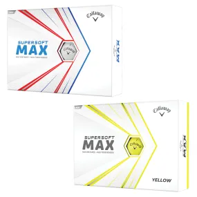 Callaway Supersoft Max Golf Balls 2021