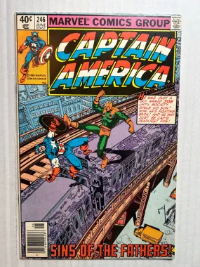 Captain America by Marvel Comics Group No. 246 Comic Book