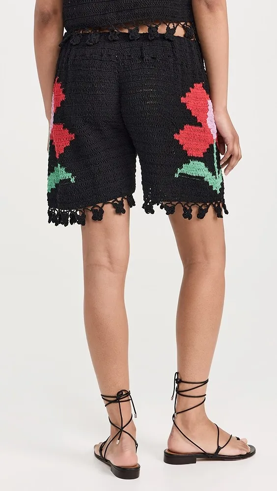 CeliaB   Crochet Shorts 