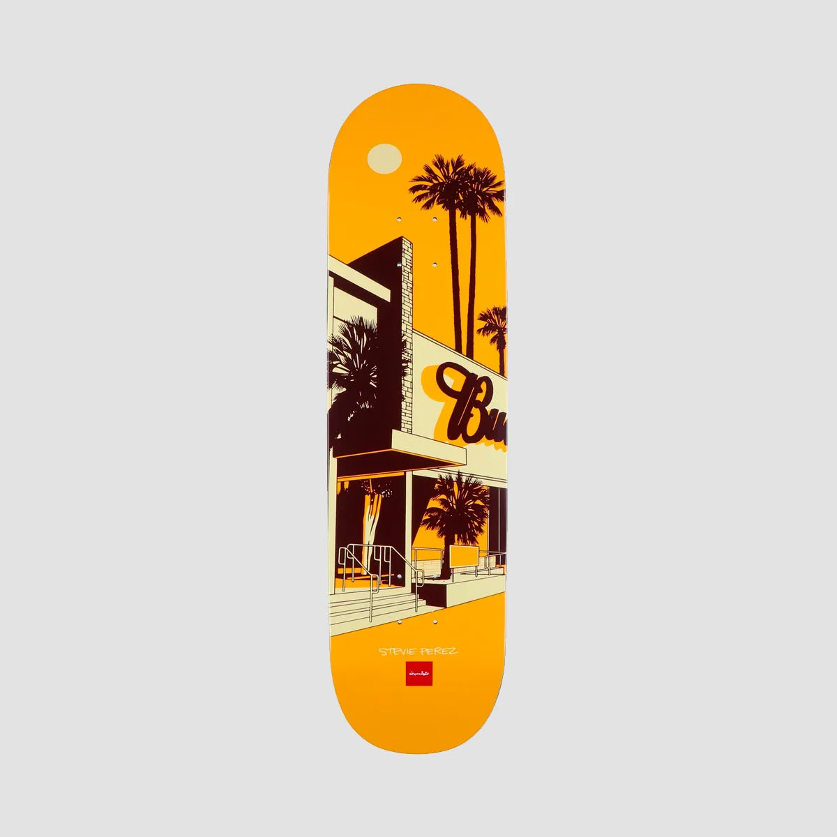 Chocolate Evan Hecox City Series Stevie Perez Skateboard Deck - 8.4