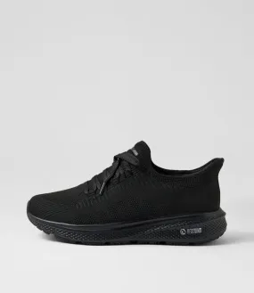 COLORADO Lunar Black Knit Sneakers