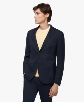 Cotton-Blend Jacket in Navy for Men | Brooks Brothers® UK