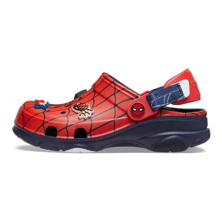 Crocs 208786 Team Spider Man All-Terrain Clog Kid Bambino Blu