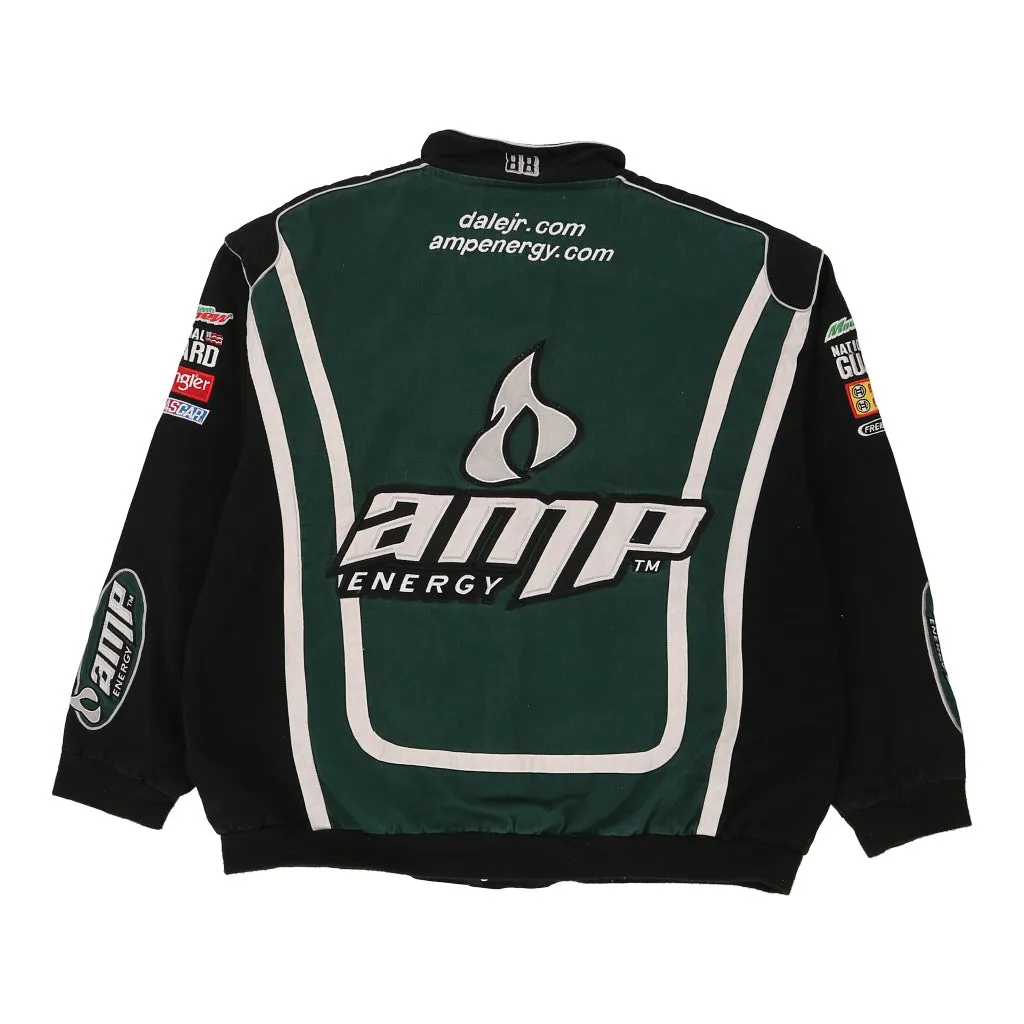 Dale Earnhardt Jr Chase Authentics Nascar Jacket - XL Green Cotton Blend