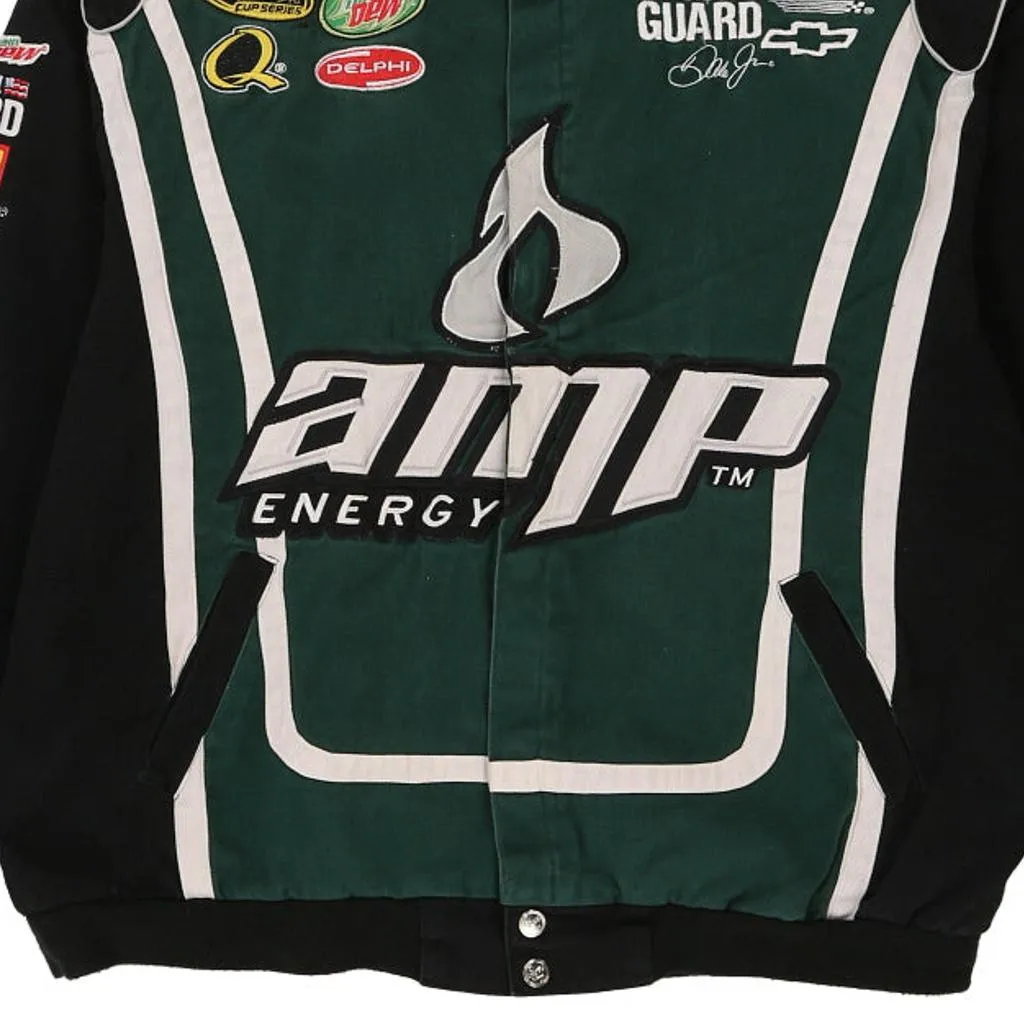 Dale Earnhardt Jr Chase Authentics Nascar Jacket - XL Green Cotton Blend