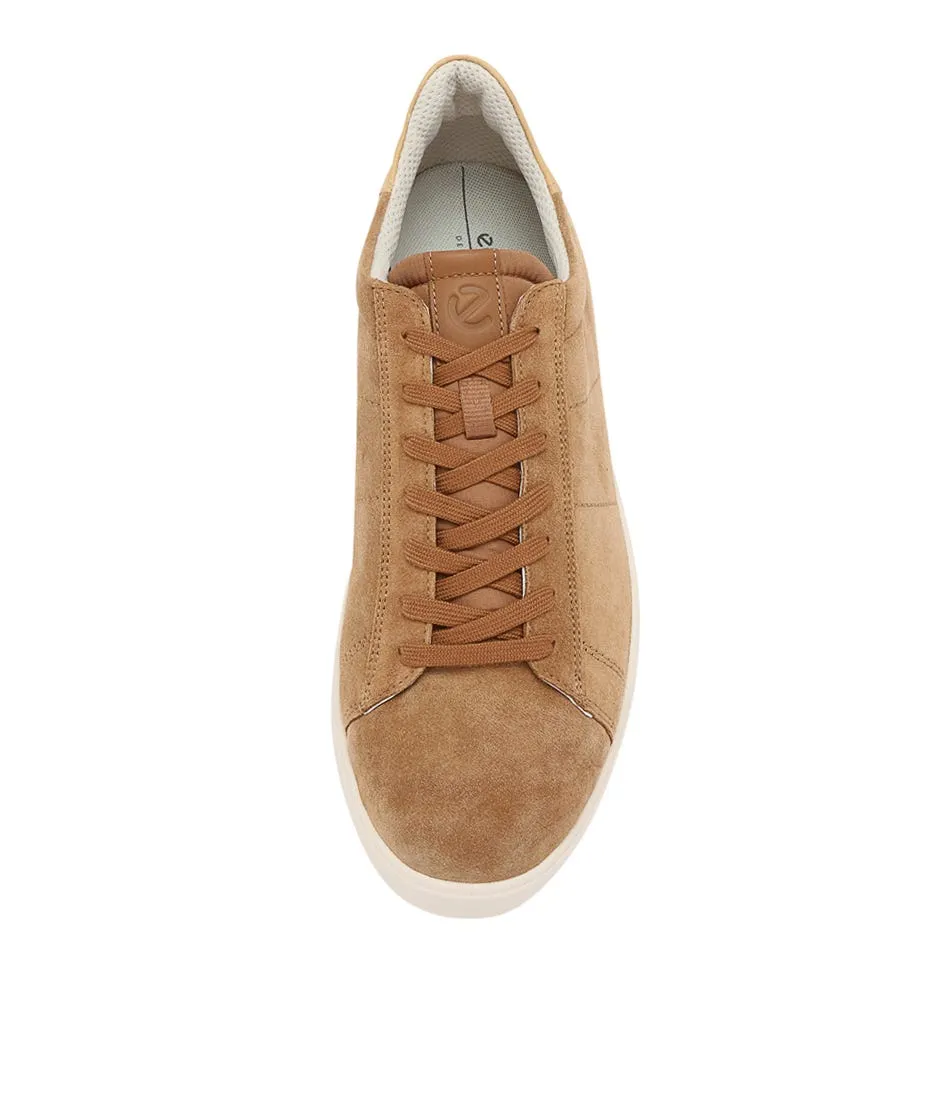 ECCO Street Lite M Cashmere Powder Suede Sneakers