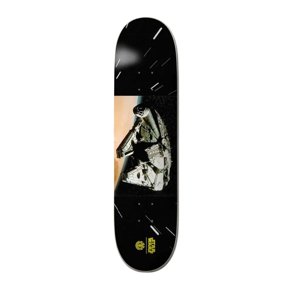 Element X Star Wars 8 Millennium Falcon Skateboard Deck