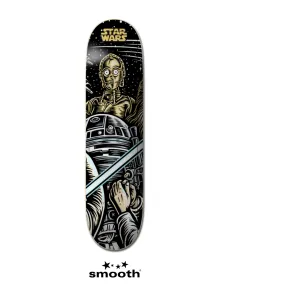 Element x Star Wars Rebel Droids Skateboard Deck F4DCE6ELPP 8.38″