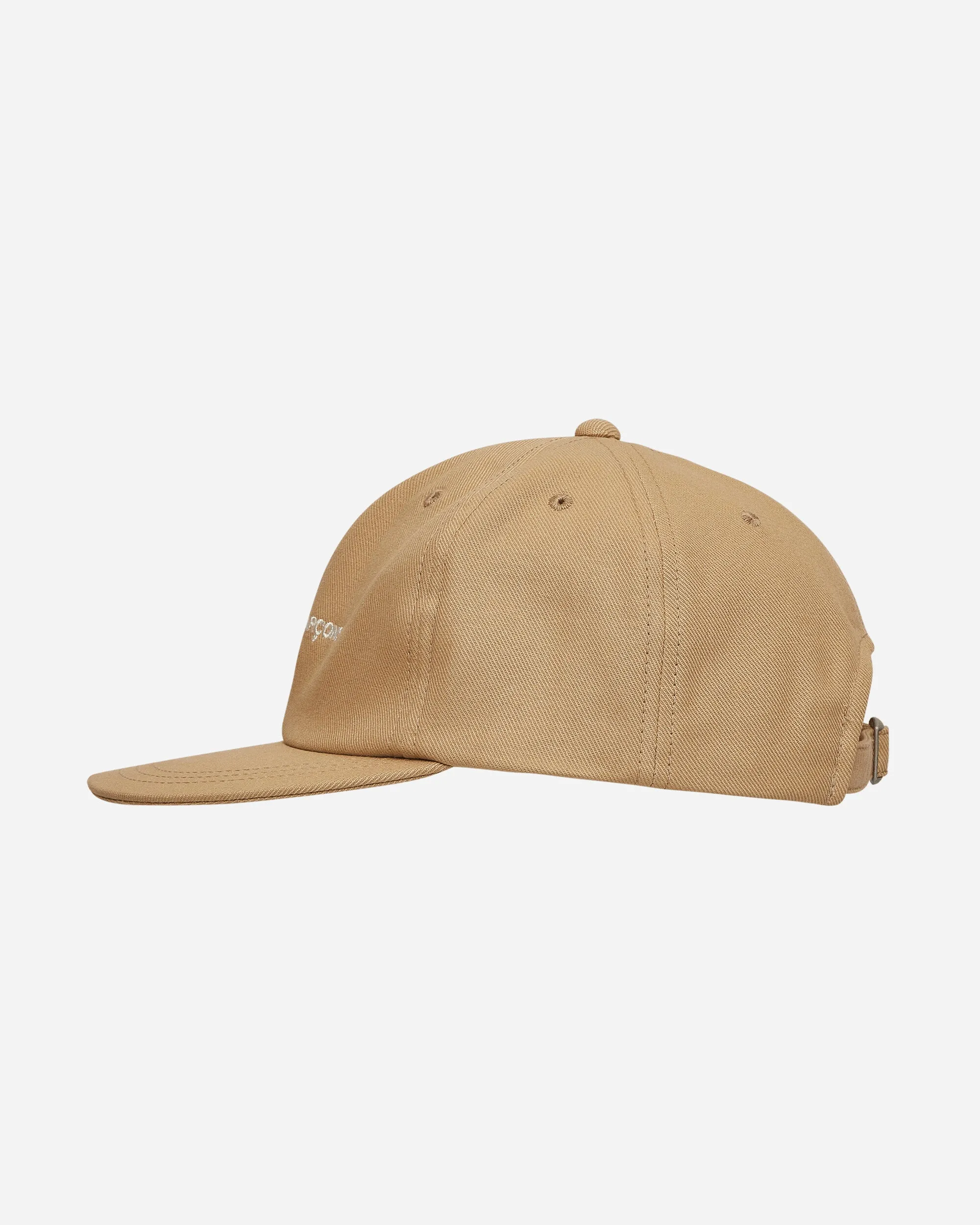 Embroidered Logo Cap Beige